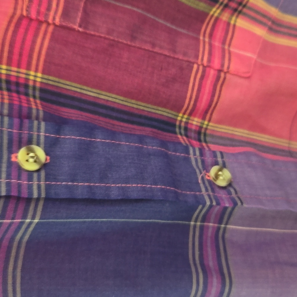 Clear Creek plaid short sleeve shirt - Picture 7 of 11